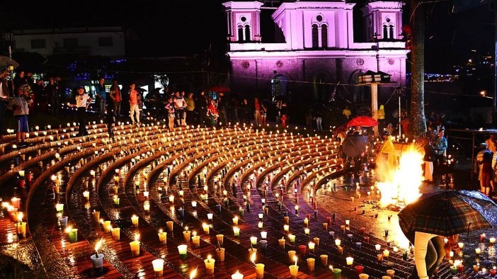 Perayaan Natal di Kolombia